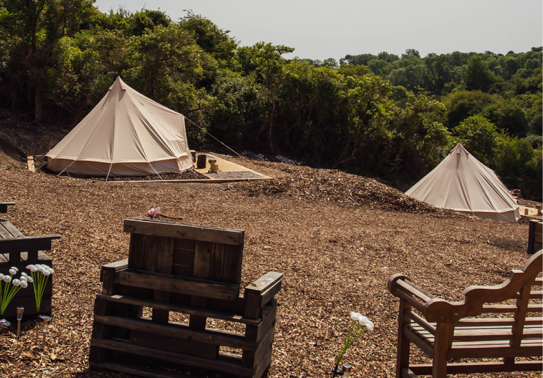 Marigold Meadow (Glamping Bell Tent)