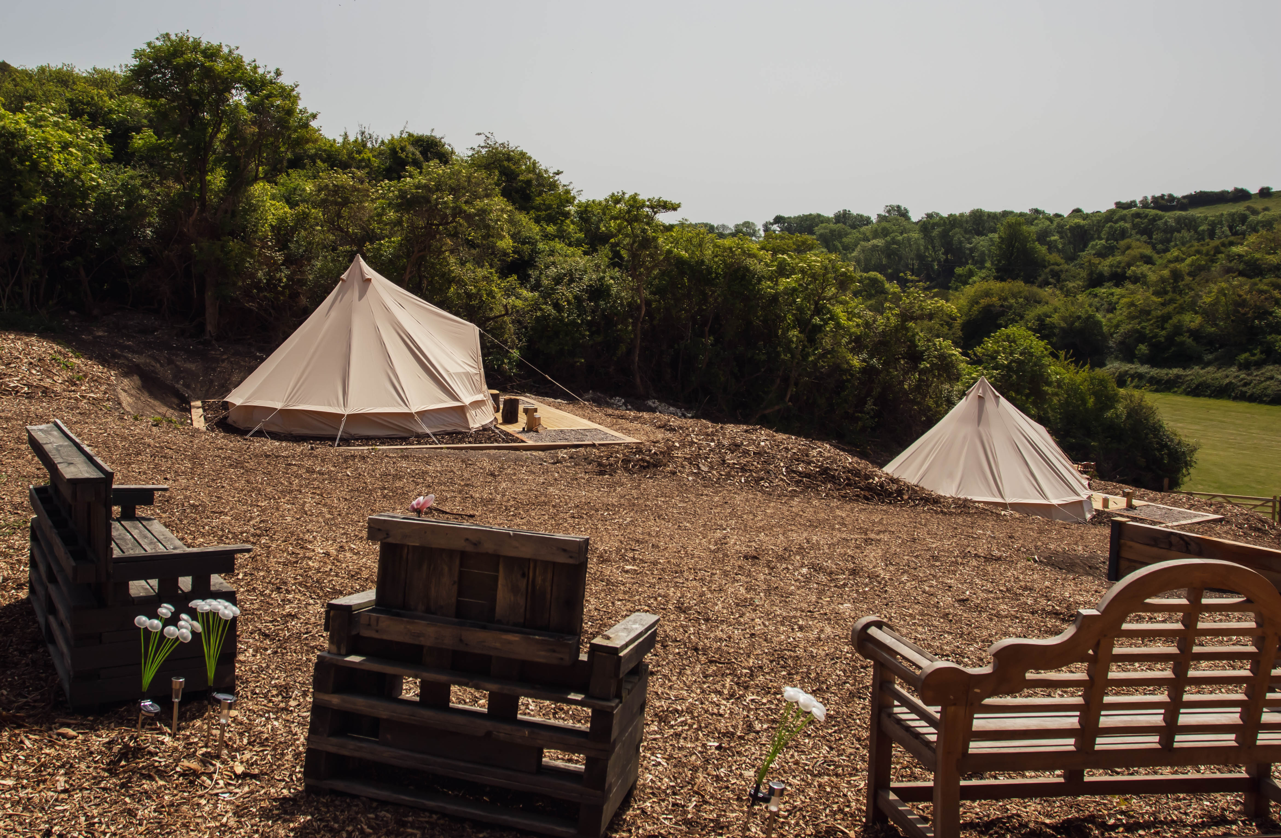 Bluebell Hideaway (Glamping Bell Tent)