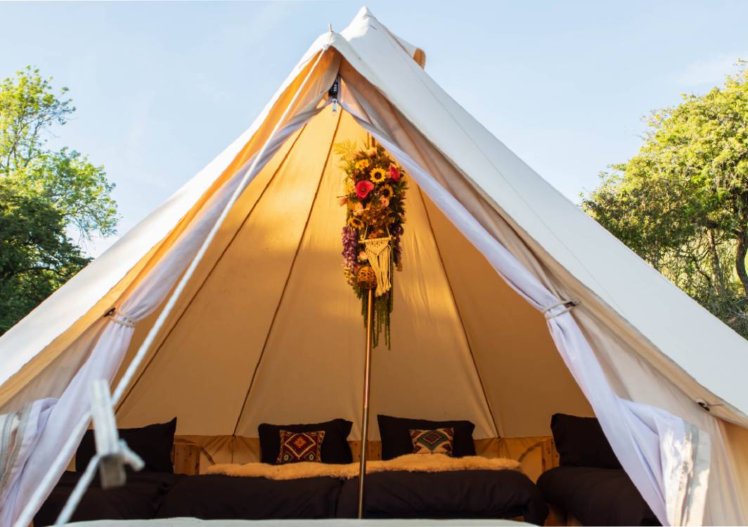 Bloom Canyon (Glamping Bell Tent)