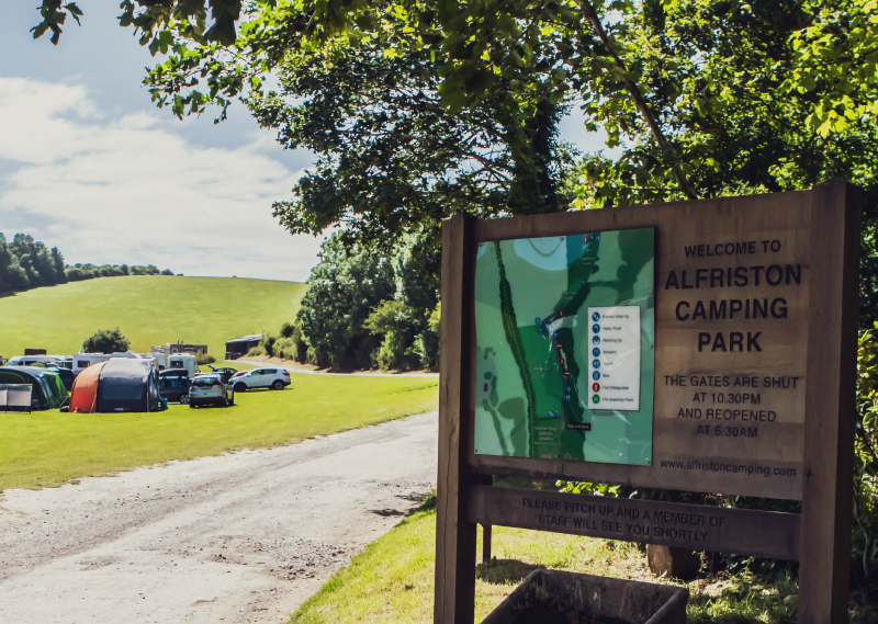 Camping payments at alfriston all cards taken
